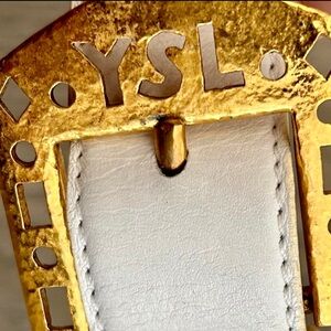 Vintage YSL belt